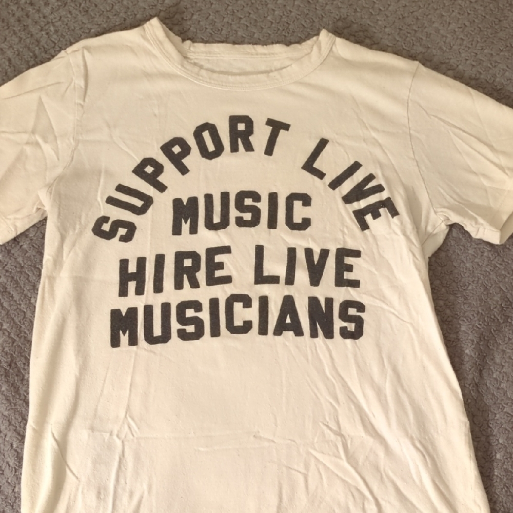 Support Live Music Graphic Tee
